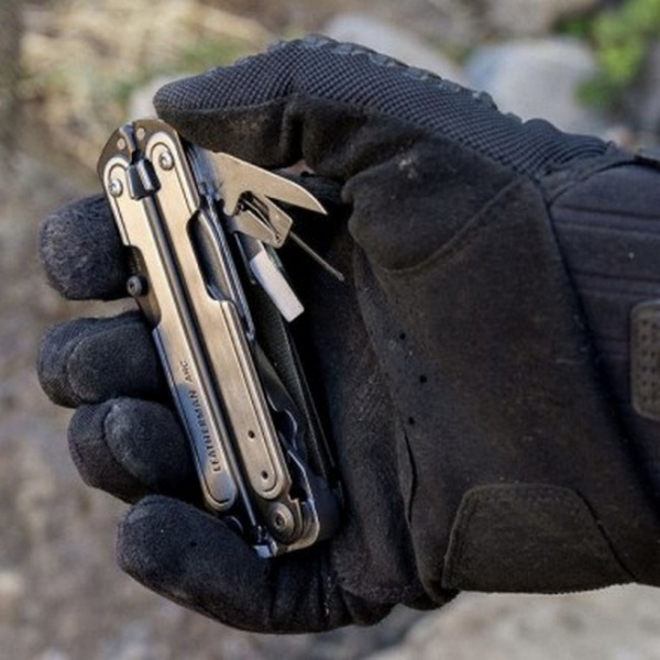 Мультитул ARC MagnaCut, 20 функций, 7/11 см (Black&Steel, чехол серый нейлон)